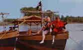 EXCITING PIRATE RIDE AT PLEASURE ISLAND