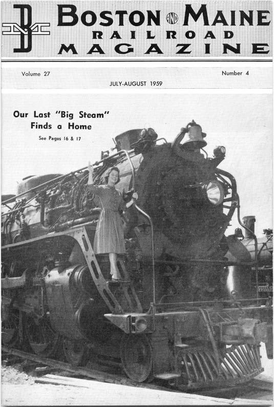 Boston & Maine Railroad Magazine July-August 1959